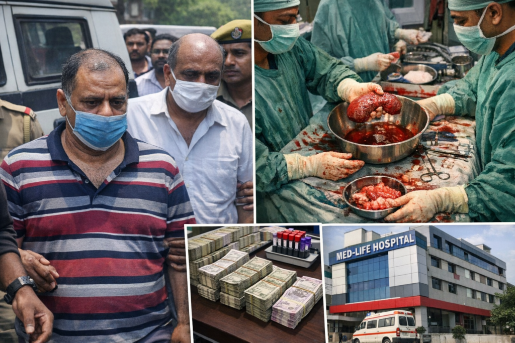 कानपुर किडनी कांड: आहूजा और मेड-लाइफ अस्पताल के ‘खूनी खेल’ का पर्दाफाश
